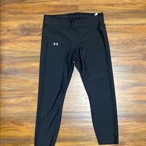 Under Armour Women’s Athletic Performance Black Leggings Compression Large